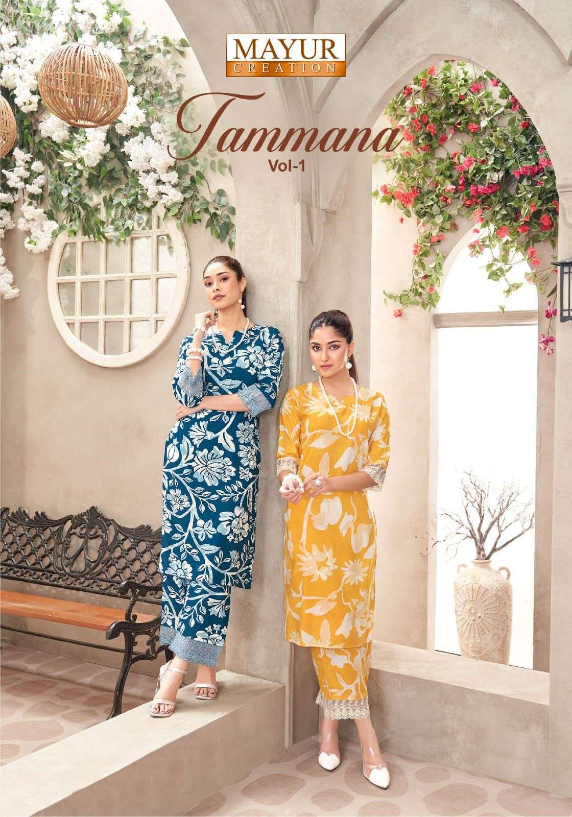 TAMANA vol-1 Long  CO-ORD SET by MAYUR